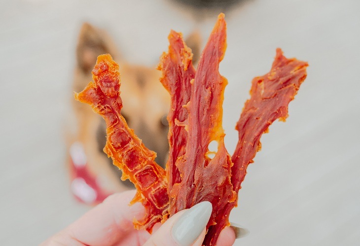 duck breast dog treats