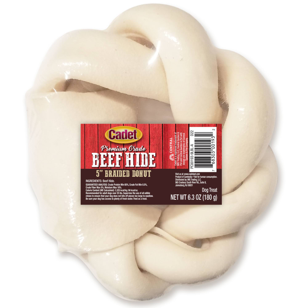 Front view of Ims Bh 5in Braided Donut in packaging