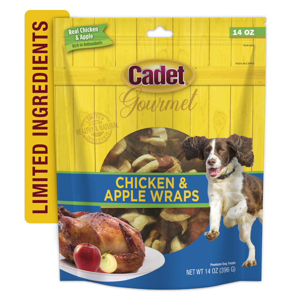 Front view of Ims Chicken With Apple Wraps Inpackagingfronthero in packaging