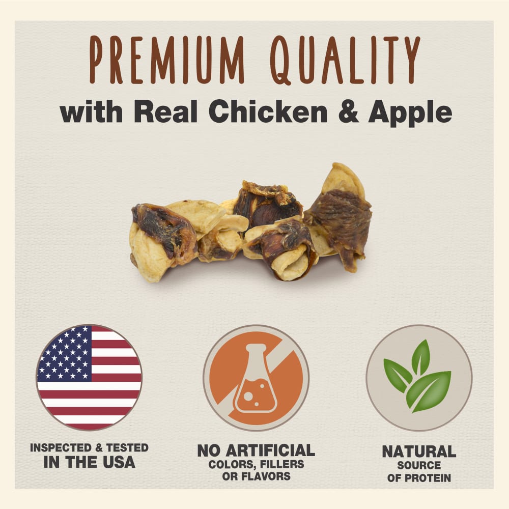 Ims Chicken With Apple Wraps out of packaging